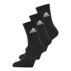 ADIDAS SPORTSWEAR Športové ponožky 'Cushioned Crew '  tmavosivá / čierna / biela