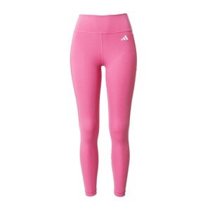 ADIDAS PERFORMANCE Športové nohavice 'Train Essentials High-Intensity'  ružová / biela