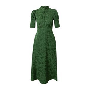 Closet London Šaty  zelená / tmavozelená