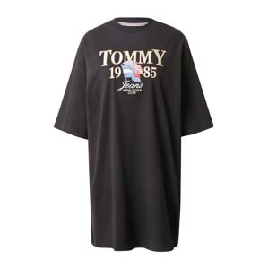 Tommy Jeans Šaty  modrá / zlatá / červená / čierna