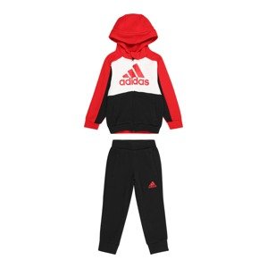 ADIDAS SPORTSWEAR Tréningový komplet 'Bagde of Sport Logo'  červená / čierna / biela