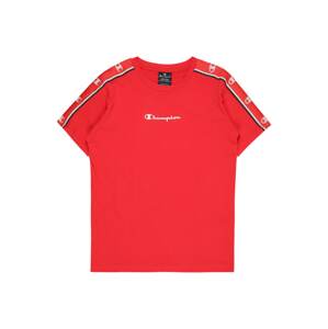 Champion Authentic Athletic Apparel Tričko  svetlosivá / červená / čierna / biela