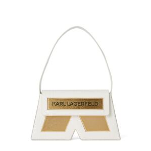 Karl Lagerfeld Kabelka na rameno  zlatá / biela