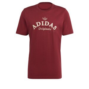 ADIDAS ORIGINALS Tričko 'Graphics Archive'  červená / biela