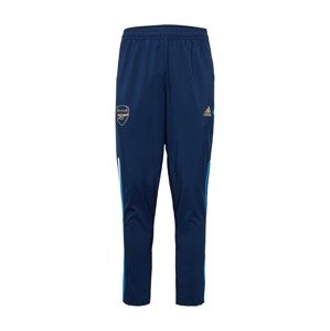 ADIDAS SPORTSWEAR Športové nohavice 'Arsenal Presentation'  béžová / modrá / námornícka modrá / biela