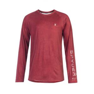 Spyder Funkčné tričko  červená melírovaná / biela