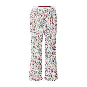 Tommy Hilfiger Underwear Pyžamové nohavice  svetlomodrá / svetlozelená / červená / biela