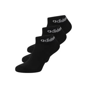 ADIDAS SPORTSWEAR Športové ponožky 'Linear  Cushioned '  čierna / biela