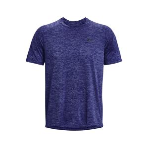 UNDER ARMOUR Funkčné tričko 'Tech 2.0'  modrá / čierna / biela