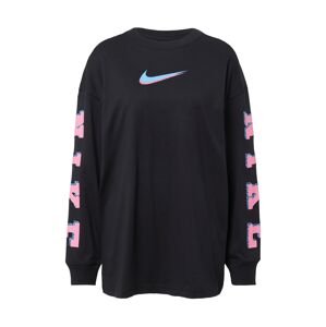 Nike Sportswear Tričko  nebesky modrá / eozín / čierna
