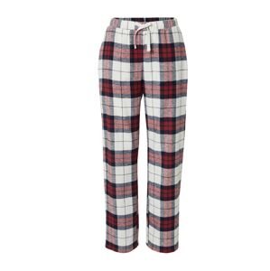 Lindex Pyžamové nohavice  modrá / červená / biela