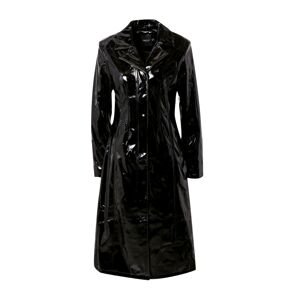Nasty Gal Prechodný kabát  čierna