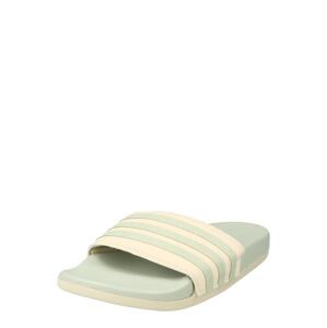 ADIDAS SPORTSWEAR Plážové / kúpacie topánky 'Adilette'  pastelovo zelená / biela