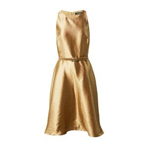 Lauren Ralph Lauren Kokteilové šaty 'ZINTA'  bronzová