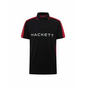 Hackett London Tričko  červená / čierna / biela