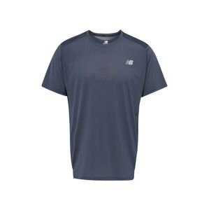 new balance Funkčné tričko 'Accelerate'  tmavomodrá / sivá