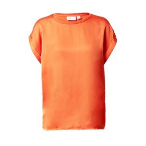 VILA Tričko 'ELLETTE'  oranžovo červená