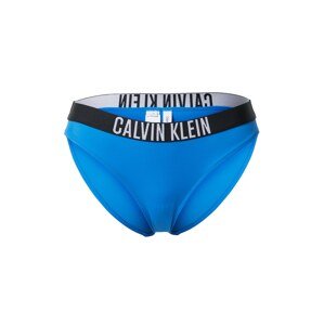 Calvin Klein Swimwear Bikinové nohavičky  modrá / čierna / šedobiela