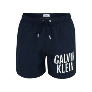 Calvin Klein Underwear Plavecké šortky 'Intense Power'  tmavomodrá / biela
