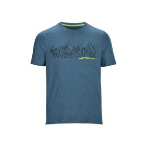 KILLTEC Funkčné tričko  modrá / neónovo zelená / čierna