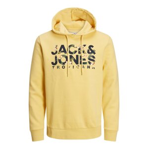 JACK & JONES Mikina 'BECS'  horčicová / zmiešané farby