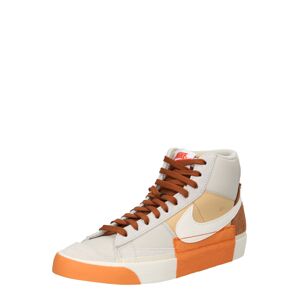 Nike Sportswear Členkové tenisky 'Blazer'  krémová / hnedá / svetlohnedá / oranžová