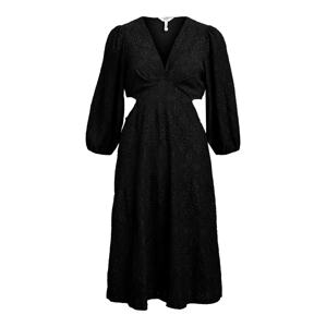 OBJECT Košeľové šaty 'Feodora'  čierna