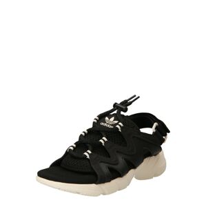 ADIDAS ORIGINALS Trekingové sandále 'Astir'  čierna / biela