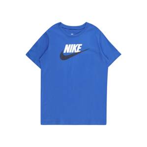 Nike Sportswear Tričko  námornícka modrá / kráľovská modrá / biela