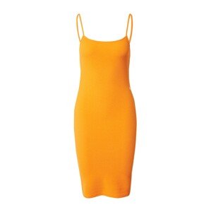 Calvin Klein Jeans Letné šaty  oranžová / biela