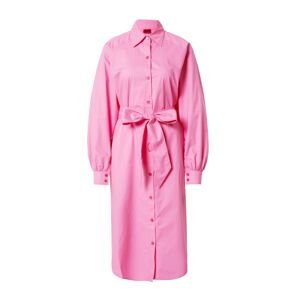 HUGO Košeľové šaty 'Kameran'  ružová
