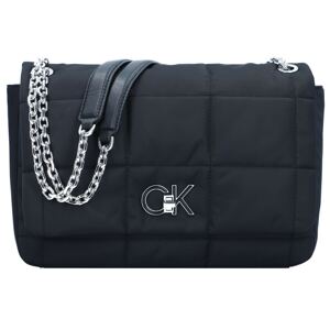 Calvin Klein Kabelka na rameno 'Re-Lock Quilt'  čierna