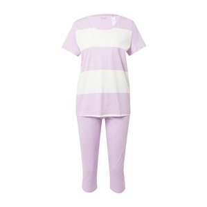 TRIUMPH Pyžamo  fialová / biela