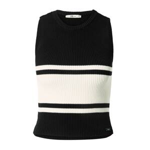 LTB Oversize sveter 'Niyeta'  čierna / biela