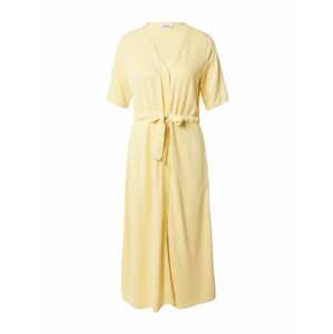 minimum Košeľové šaty 'BIOLA'  pastelovo žltá