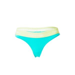 Calvin Klein Underwear Tangá  vodová / pastelovo zelená / biela