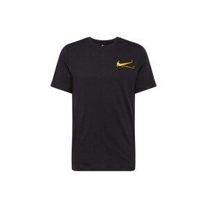 Nike Sportswear Tričko  žltá / oranžová / čierna