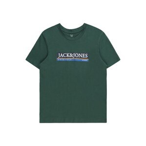 Jack & Jones Junior Tričko 'CODY'  námornícka modrá / kráľovská modrá / tmavozelená / šedobiela