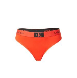 Calvin Klein Underwear Tangá  oranžovo červená / čierna