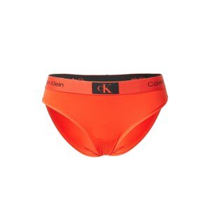 Calvin Klein Underwear Nohavičky  oranžovo červená / čierna