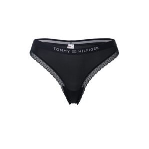 Tommy Hilfiger Underwear Tangá  svetlosivá / čierna