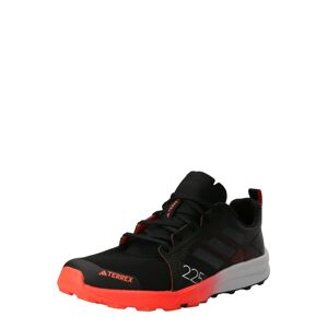 ADIDAS TERREX Bežecká obuv 'Speed Flow'  tmavosivá / oranžovo červená / čierna / biela