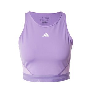 ADIDAS PERFORMANCE Športový top  pastelovo fialová / svetlofialová / biela