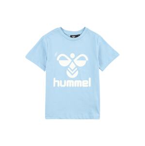 Hummel Funkčné tričko 'Tres'  nebesky modrá / biela