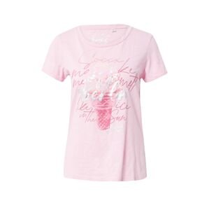 Soccx Tričko  ružová / ružová / strieborná