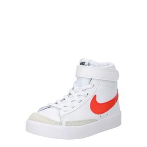 Nike Sportswear Tenisky 'Blazer 77'  telová / oranžovo červená / čierna / biela