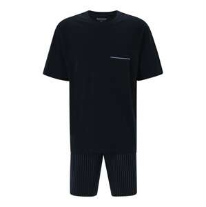 SCHIESSER Krátke pyžamo  námornícka modrá / azúrová