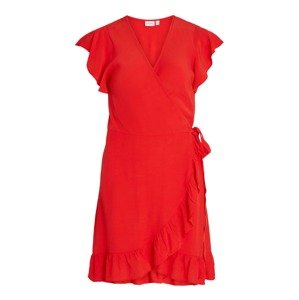 VILA Letné šaty 'Fini'  jasne červená
