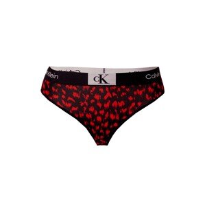 Calvin Klein Underwear Tangá  krvavo červená / čierna
