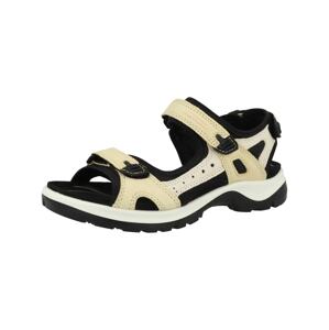 ECCO Trekingové sandále 'Offroad'  krémová / čierna / biela
